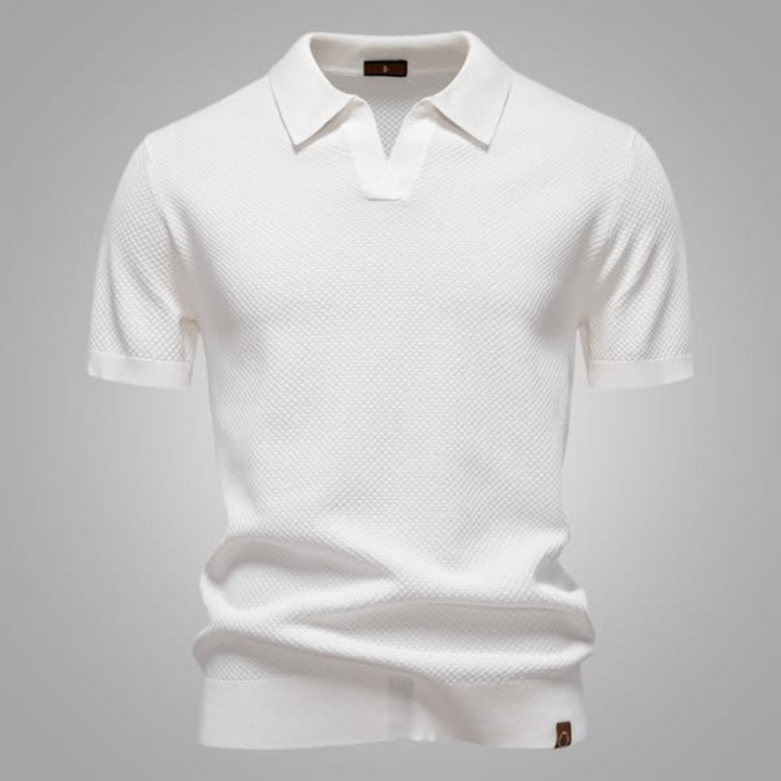 Sébastien™ - Strukturerad Pikétröja