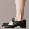 Denisa | Orthopaedic leather sandals with comfortable wedge sole
