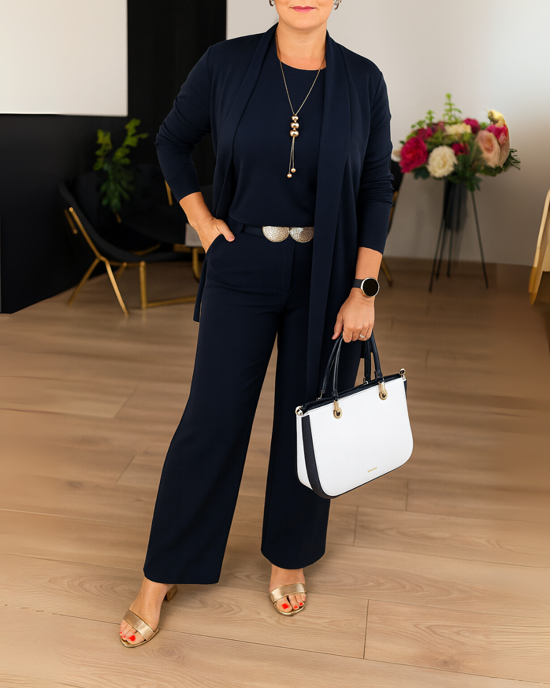 Elvy™ - Elegant och Mångsidigt Tredelat Damset