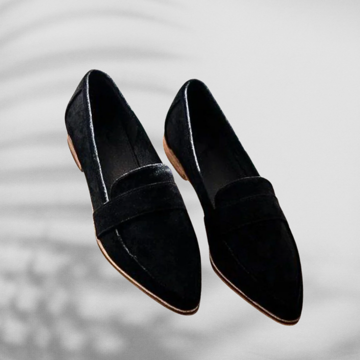 Noemi™ - Stilren Klassisk Loafer i Mockaimitation