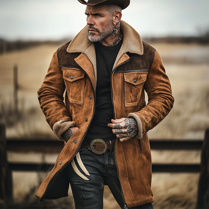 Bror™ - Klassisk Lång Kapp För Män