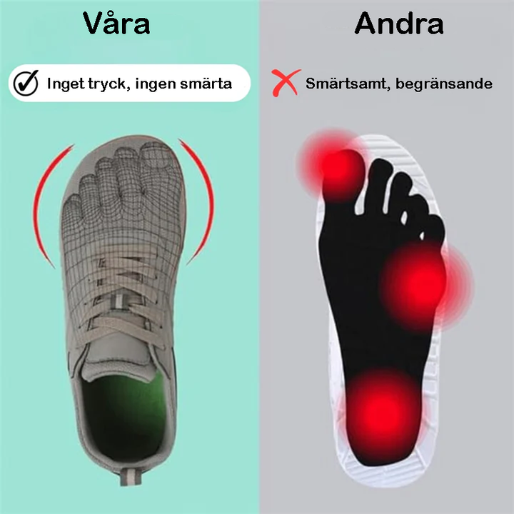 Harmont™ - Ortopediska Barfotaskor Kan Också Bäras Med Strumpor