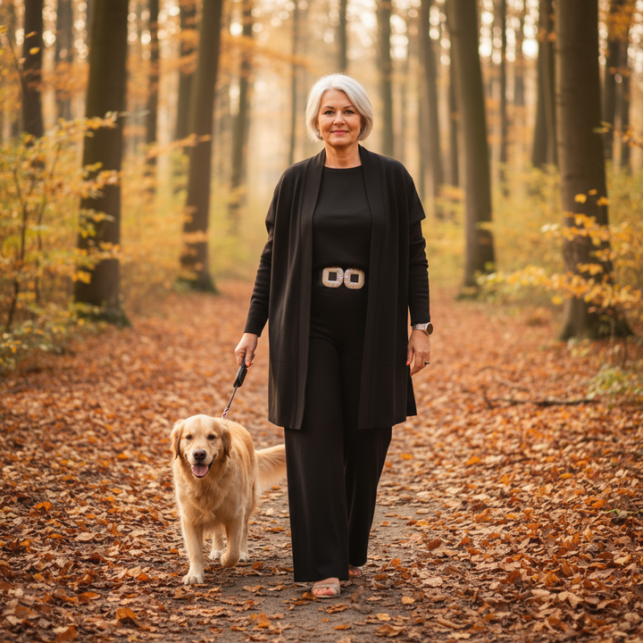 Elvy™ - Elegant och Mångsidigt Tredelat Damset