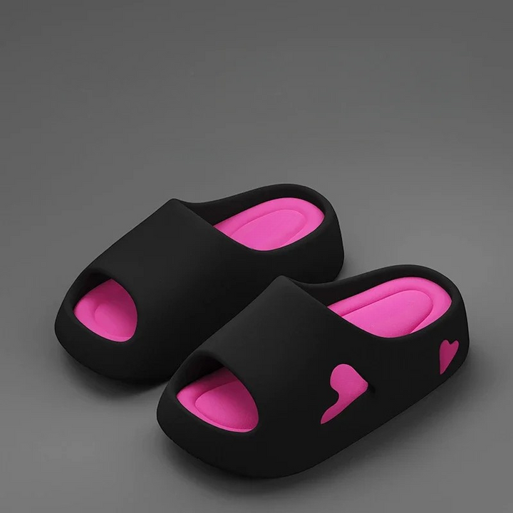 HeartSteps™ - Molniga Flip Flops med Lekfull Hjärtform