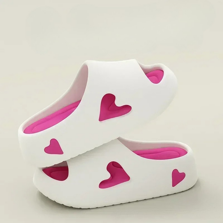 HeartSteps™ - Molniga Flip Flops med Lekfull Hjärtform