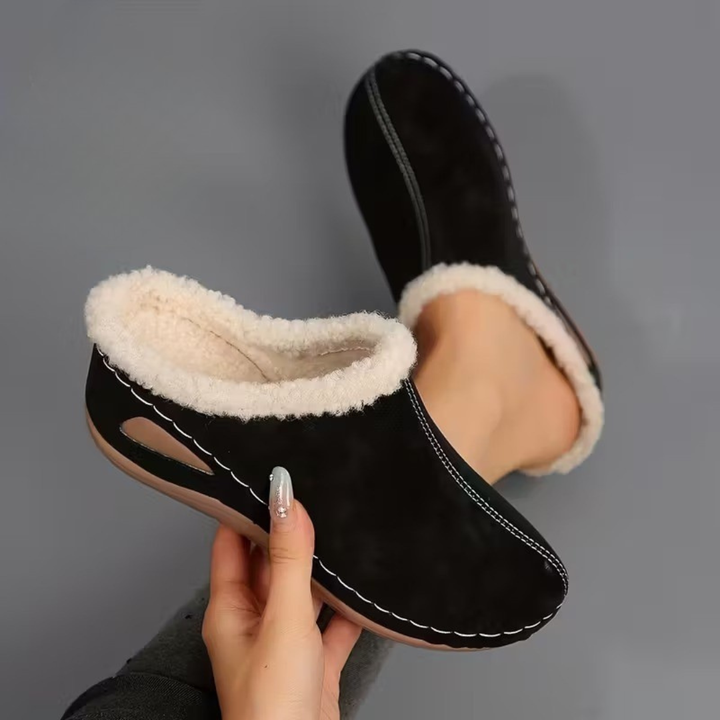 Embla™ - Mjuk Fleecefodrad Slip-on-loafers för Damer
