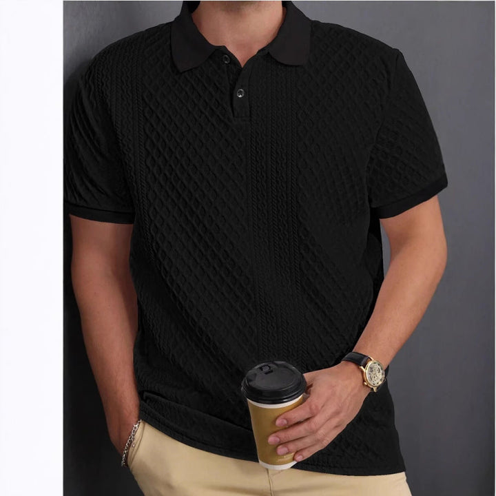 Noel™ - Strukturerad Elegant Pikétröja