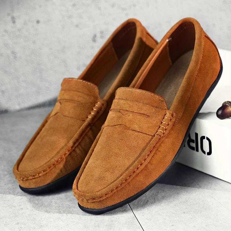 Mikael™ - Premium Supersköna Ortopediska Loafers i Mocka