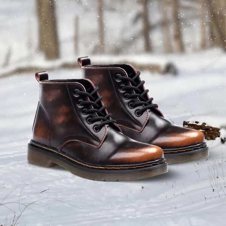Fil™ - Eleganta och Klassiska Snörstövlar