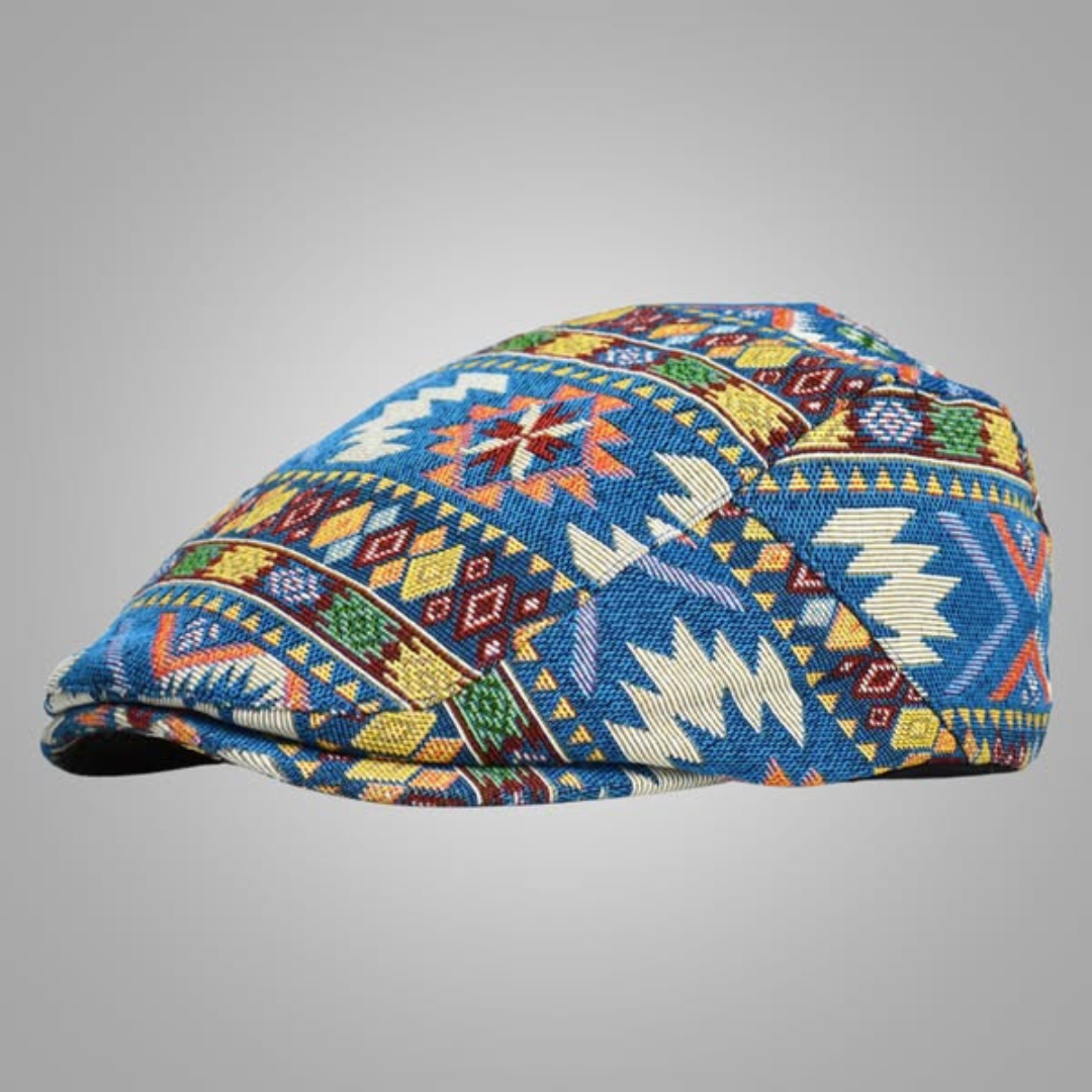 Alaric™ – Färgglad Vintagekeps