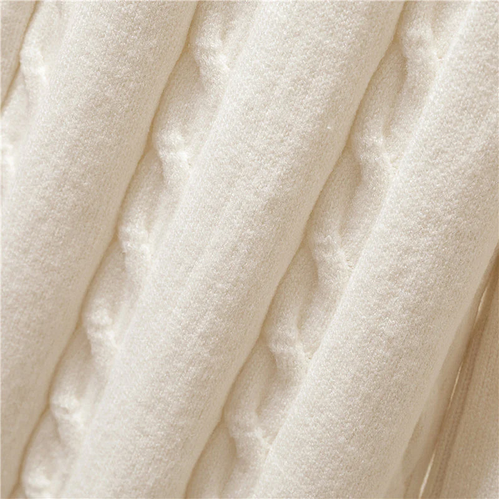 Charmy™ - Bekvämt och Mysigt Stickat Set