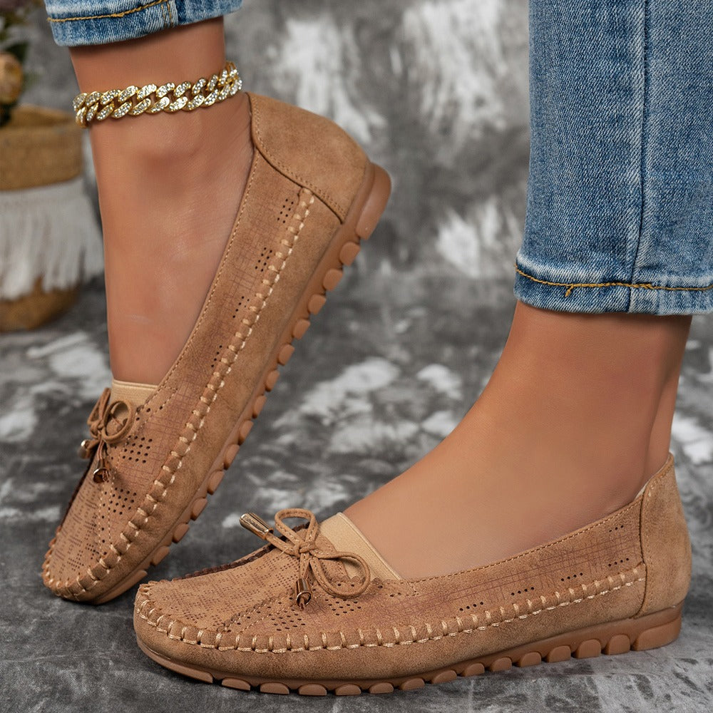 Evolia™ - Bekväma Loafers med Ortopediska Sulor
