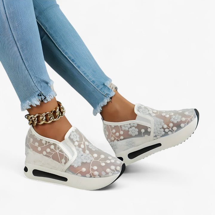 Zerina™ - Broderade Skor – Eleganta och Bekväma